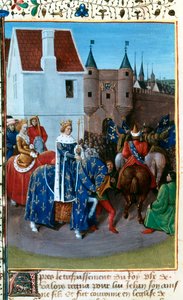 Entrée de Jean II à Paris, 14ème siècle, 1455-1460