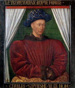 Portrait de Charles VII, roi de France - Jean Fouquet