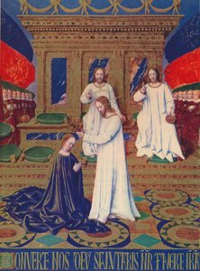 Le Couronnement de la Vierge, vers 1455, 1939 - Jean Fouquet