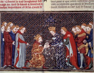 Le tribut du roi Édouard III d