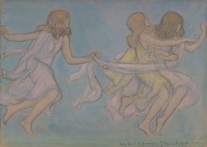 Les enfants au jeu - Jean Francis Auburtin