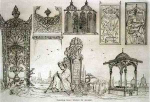 Exemples de Tombes Turques, Arabes et Perses, de 