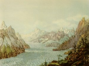 La Mer de Glace ou Glacier des Bois, 1787, 1946 - Jean Francois Albanis de Beaumont