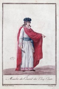Membre du Conseil des Cinq-Cents pendant la période du Directoire, 1795-99 - Jean Francois Garneray