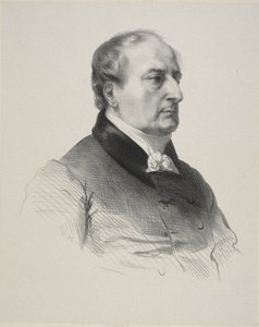 Portrait du peintre Baron François Gérard - Jean Francois Gigoux