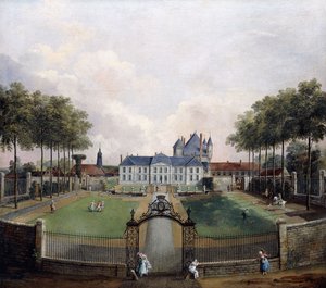 Vues du Château de Mousseaux et de ses jardins - Jean Francois Hue