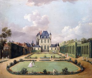 Vues du Château de Mousseaux et de ses jardins - Jean Francois Hue