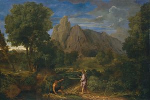 Mercure et Battus - Jean Francois I Millet