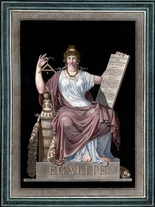 Égalité - gravure par Jean-François Janinet (1752-1814) - Allégorie de l