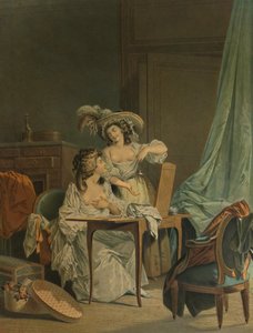 La Comparaison, 1786 - Jean Francois Janinet