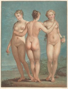 Les Trois Grâces - Jean Francois Janinet