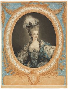 Marie-Antoinette - Jean Francois Janinet