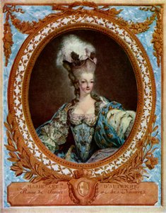 Marie-Antoinette 1755-1793, reine consort du roi Louis XVI de France, 1777, 1931
