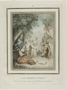 Les comédiens - Jean Francois Janinet