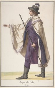 Un juge de paix, vers 1798-99 - Jean Francois Leonor Merimee
