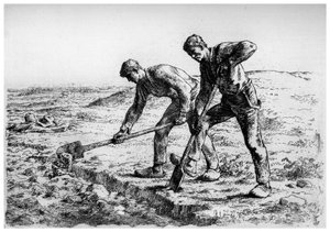 Les Terrassiers, vers 1835-1875, 1924 - Jean Francois Millet