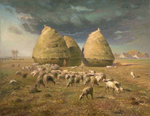 Meules de foin : Automne, vers 1874 - Jean Francois Millet