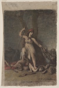 Liberté, probablement 1848 - Jean Francois Millet