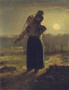 Laitière normande, 1853-54 - Jean Francois Millet