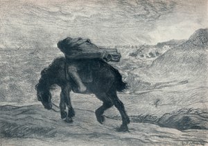 Phébus et Borée - Jean Francois Millet