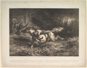 Simon Butler Indian Trails, vol. II, 1852 - Jean Francois Millet