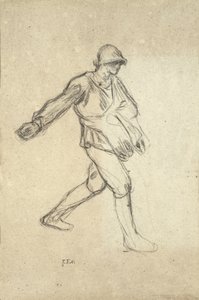 Étude pour "Le Semeur" - Jean Francois Millet