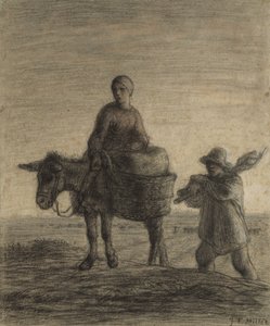 Le départ pour le travail, 1857 - Jean Francois Millet