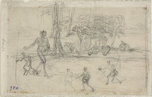 Le Diable Semant - Jean Francois Millet