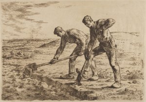 Les terrassiers, 1814-75 - Jean Francois Millet