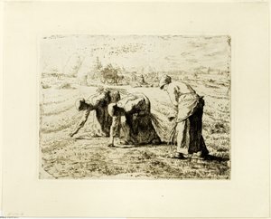 Les glaneurs - Jean Francois Millet