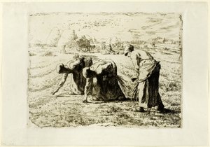 Les glaneurs - Jean Francois Millet