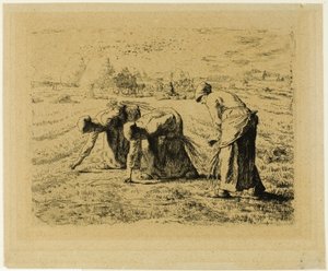 Les glaneurs - Jean Francois Millet
