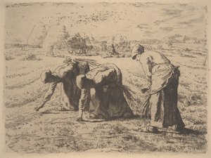 Les glaneuses, c.1855 - Jean Francois Millet