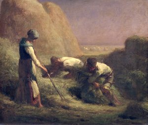 Les Faneurs de foin - Jean Francois Millet