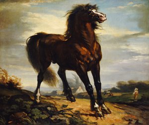 Le Cheval - Jean Francois Millet