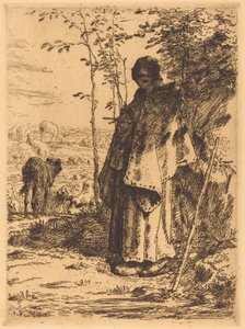 La grande bergère - Jean Francois Millet