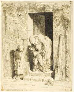 La précaution maternelle - Jean Francois Millet