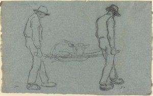 Le Nouveau-né - Jean Francois Millet