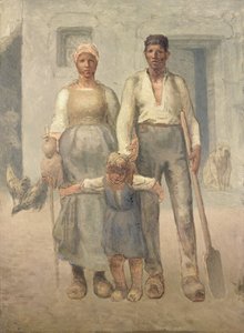 La Famille Paysanne - Jean Francois Millet