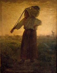 Le Retour des champs - Jean Francois Millet