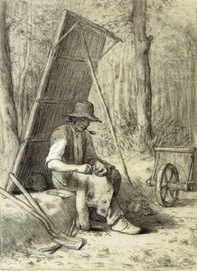 Le répareur de route - Jean Francois Millet