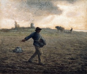 Le semeur - Jean Francois Millet