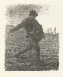Le semeur, 1851 - Jean Francois Millet