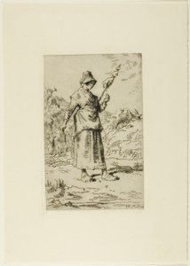 Le fou - Jean Francois Millet