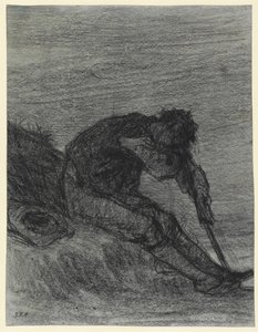Le faucheur fatigué - Jean Francois Millet