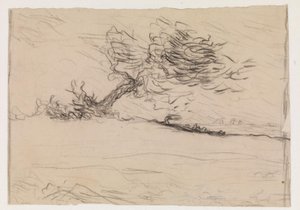 Le coup de vent - Jean Francois Millet