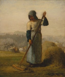 Femme avec un râteau - Jean Francois Millet