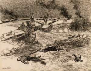 Après la bataille - Jean Francois Raffaelli