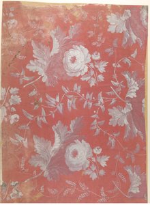 Conception pour soie à motifs, vers 1780-1825