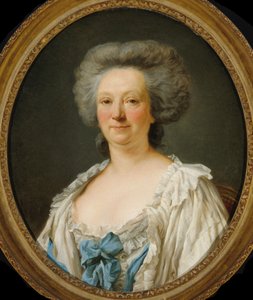 Portrait de Madame Geoffrin 1699-1777, 1787
